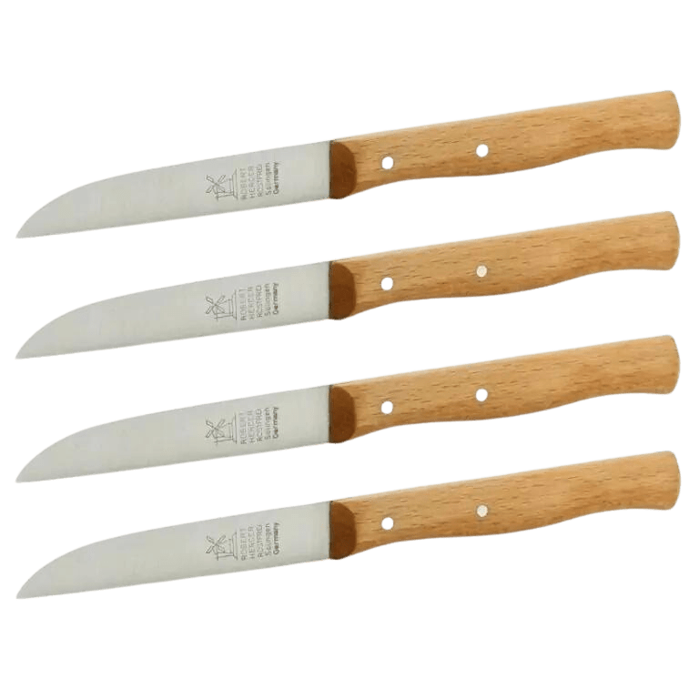 Robert Herder Mühlenmesser Edelstahl 8,5 cm 4er Set