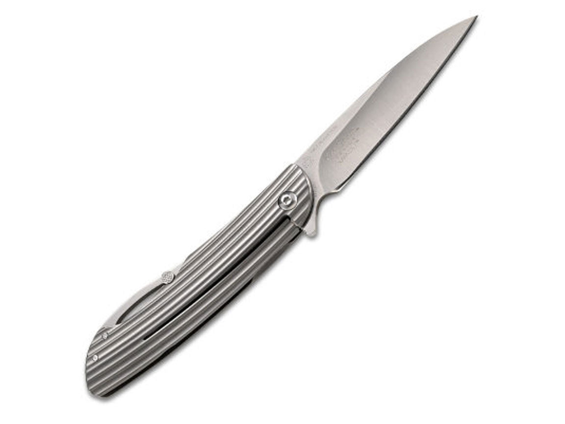 CRKT Swindle met Groeven - Designed by Ken Onion
