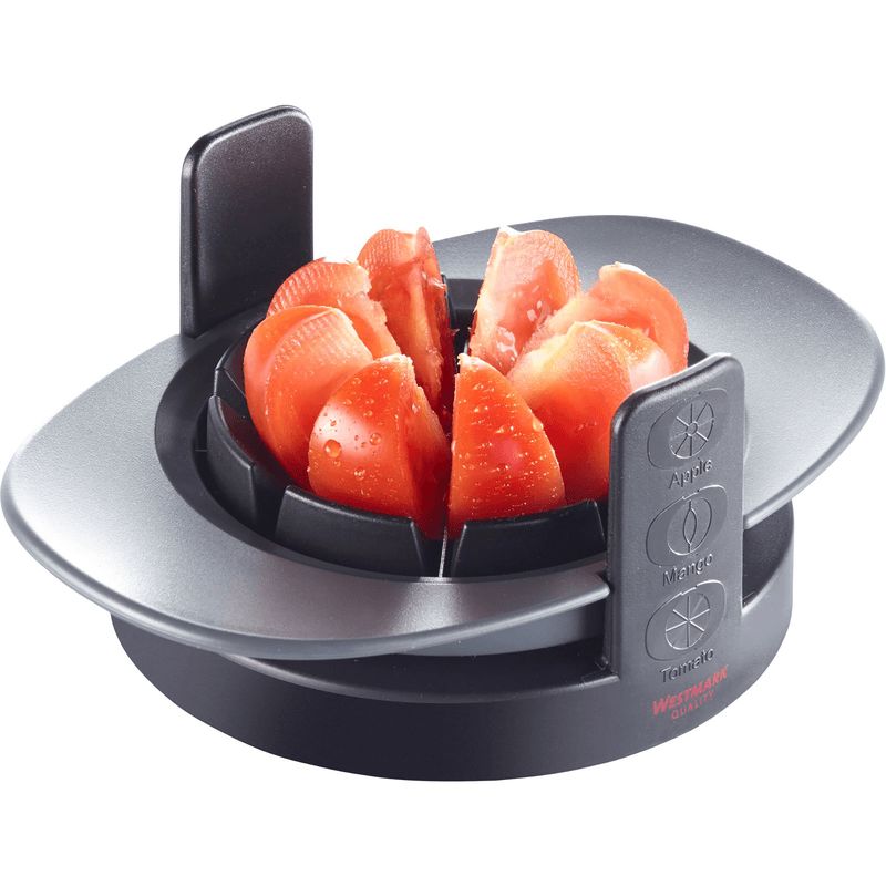 tomaat snijden met westmark tomatensnijder