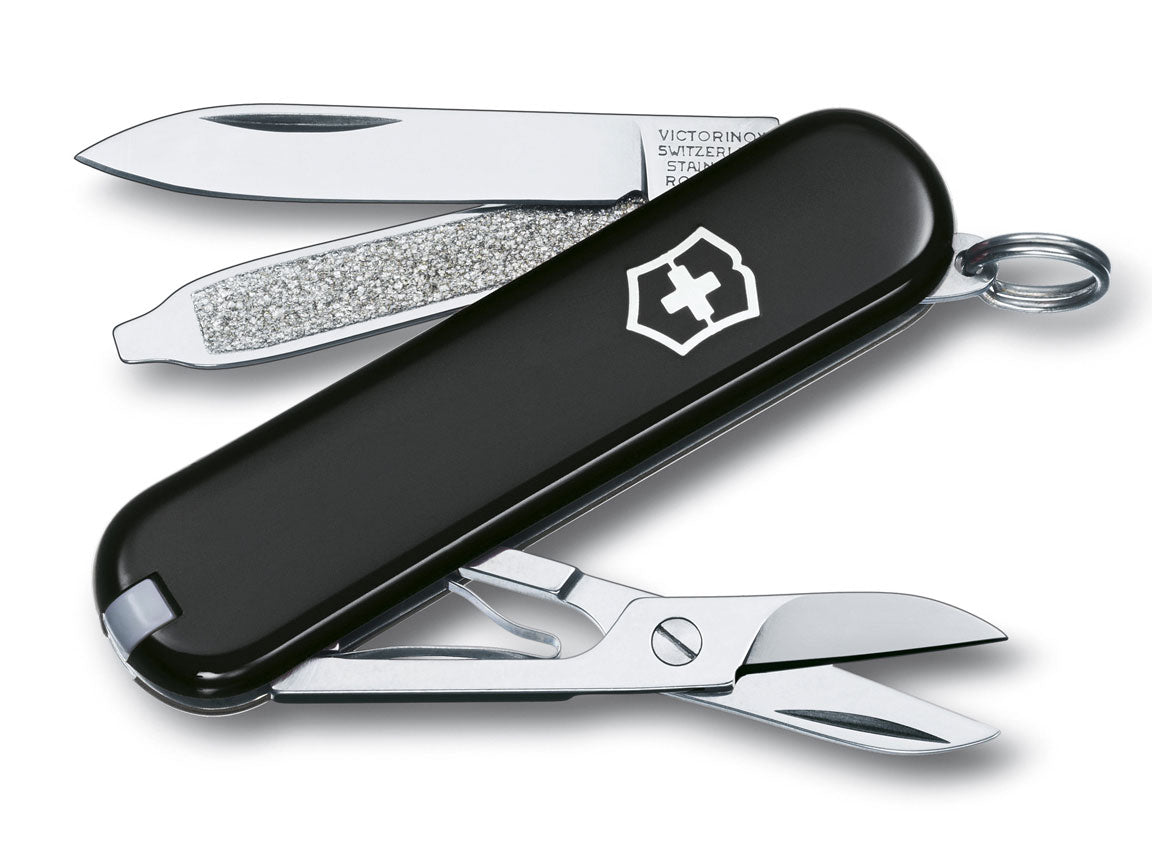 Victorinox Classic SD Black Taschenmesser 7 Funktionen