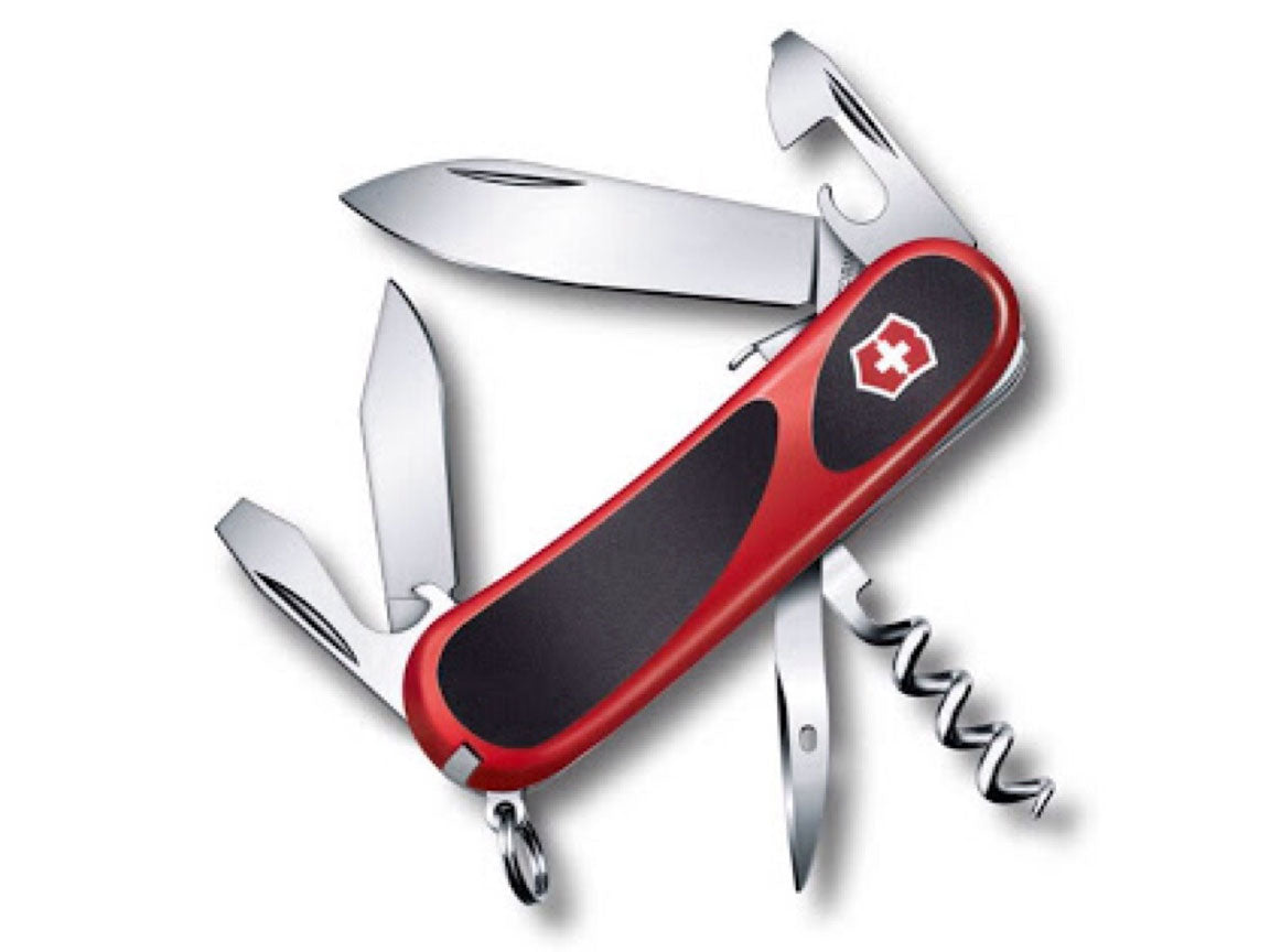 Victorinox Evolution 10 Rot/Schwarz Taschenmesser 13 Funktionen