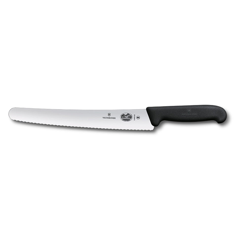 victorinox fibrox banketbakkersmes 26 cm rvs kunststof zwart
