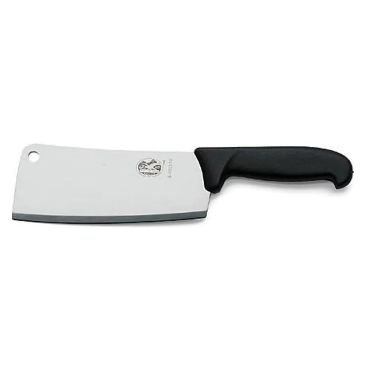 victorinox fibrox hakmes rvs zwart kunststof