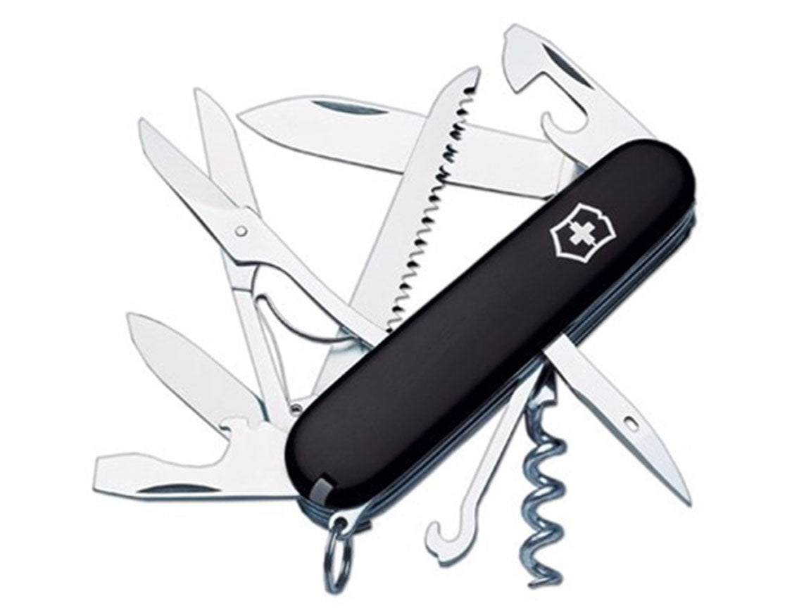 Victorinox Huntsman Taschenmesser Schwarz 15 Funktionen