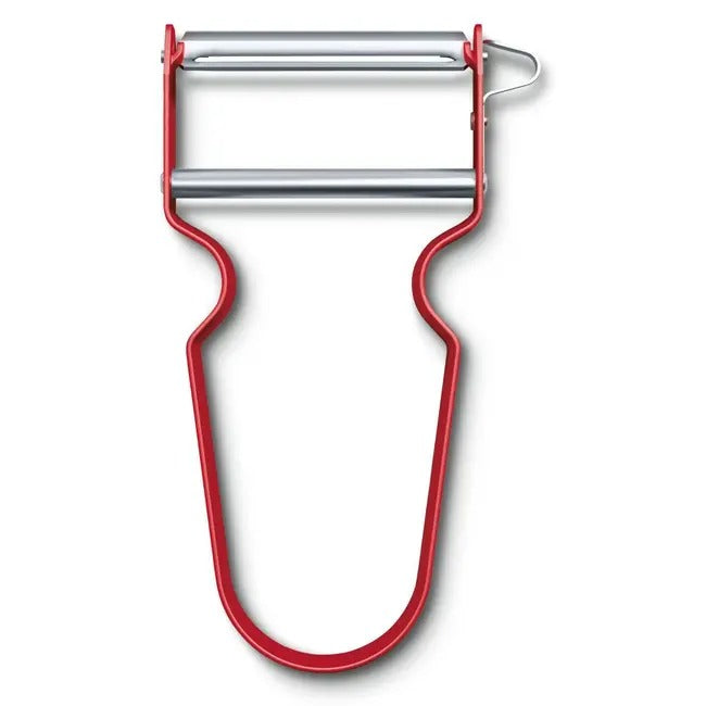 Victorinox Sparschäler REX, Rot Aluminium Edelstahl