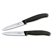 Victorinox Schälmesser 8 cm Edelstahl glatt 2 Stück