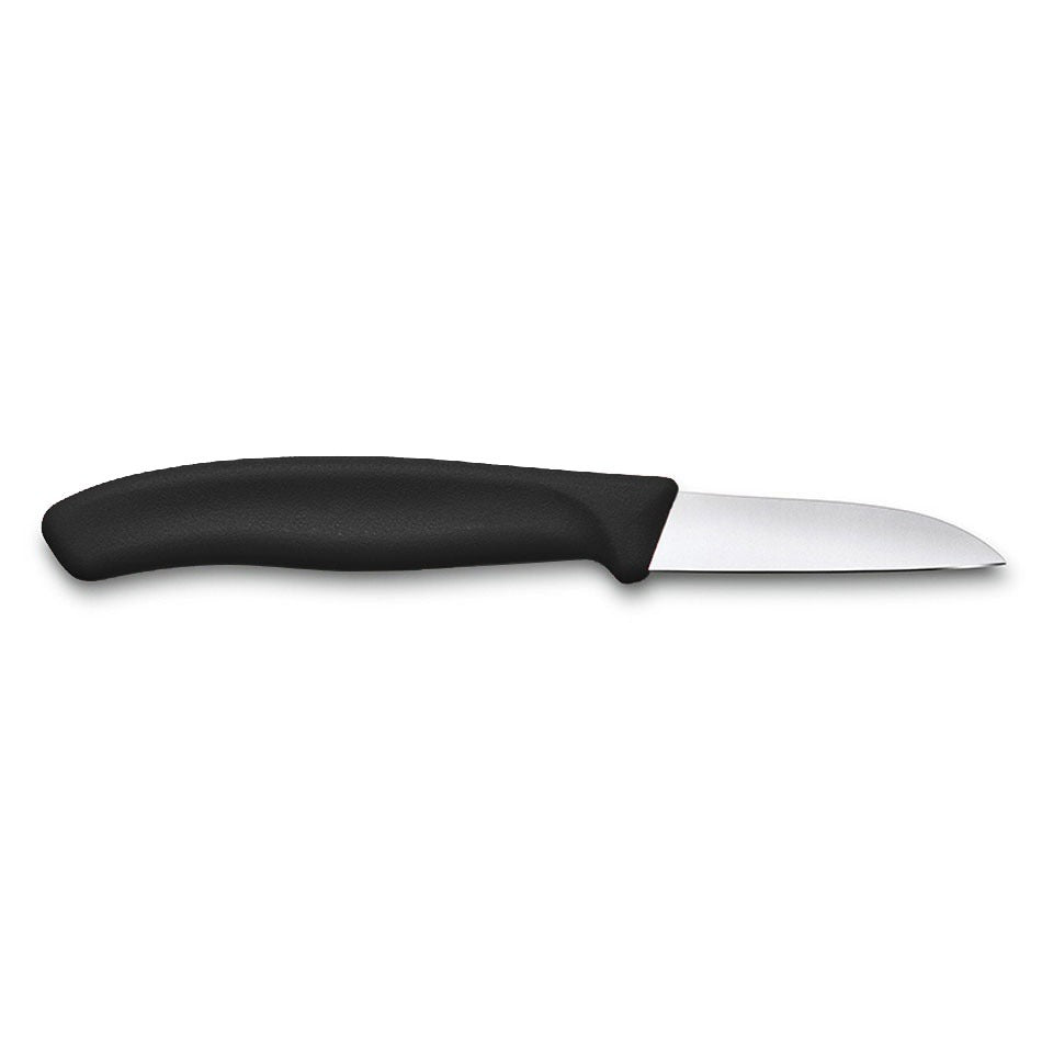 victorinox schilmes zwart glad 6 cm rvs