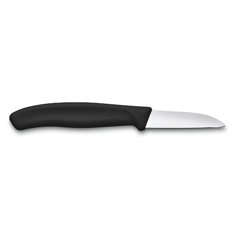 victorinox schilmesje rvs zwart kunststof 6 cm rechts