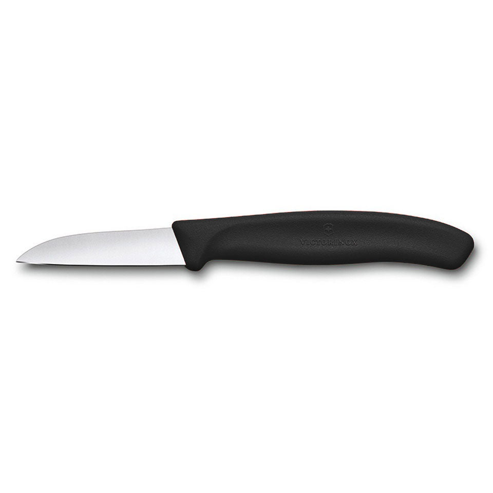 victorinox schilmesje rvs zwart kunststof 6 cm