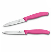 Victorinox Schälmesser Pink 8 cm Edelstahl glatt 2 Stück