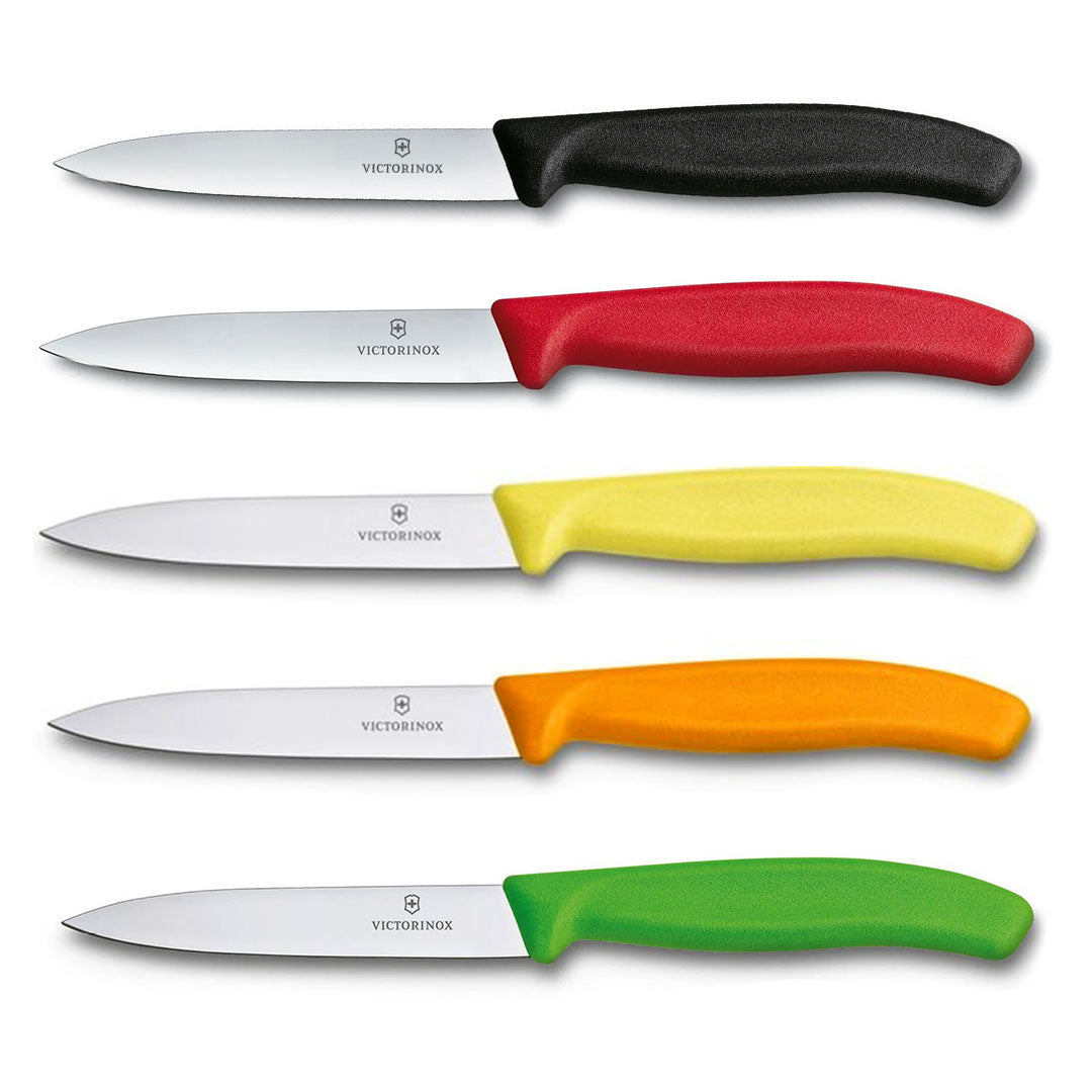 5 victorinox schilmessen 8 cm glad in verschilende kleuren