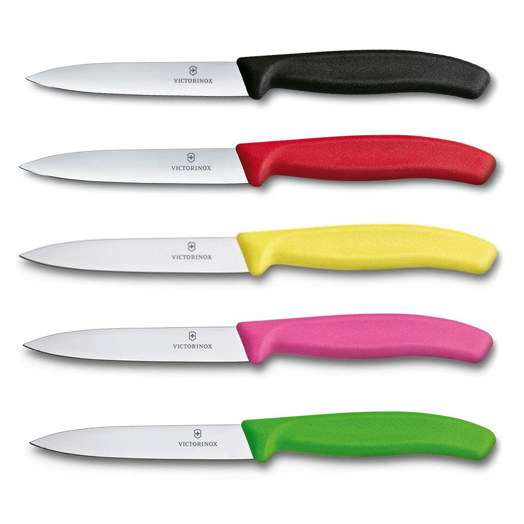 Victorinox Schälmesser 8 cm Edelstahl glatt 5er Set