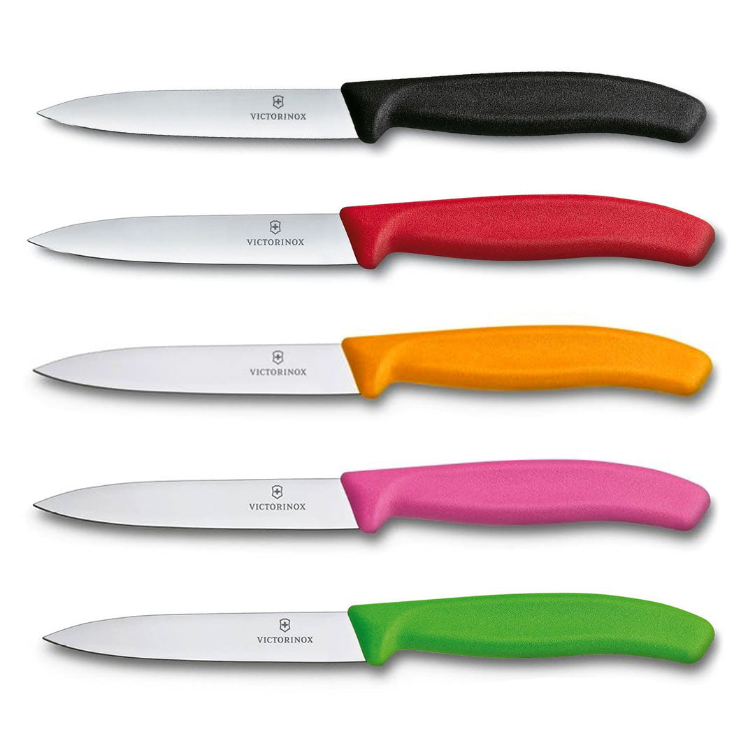 Victorinox Schälmesser 8 cm Edelstahl glatt 5er Set