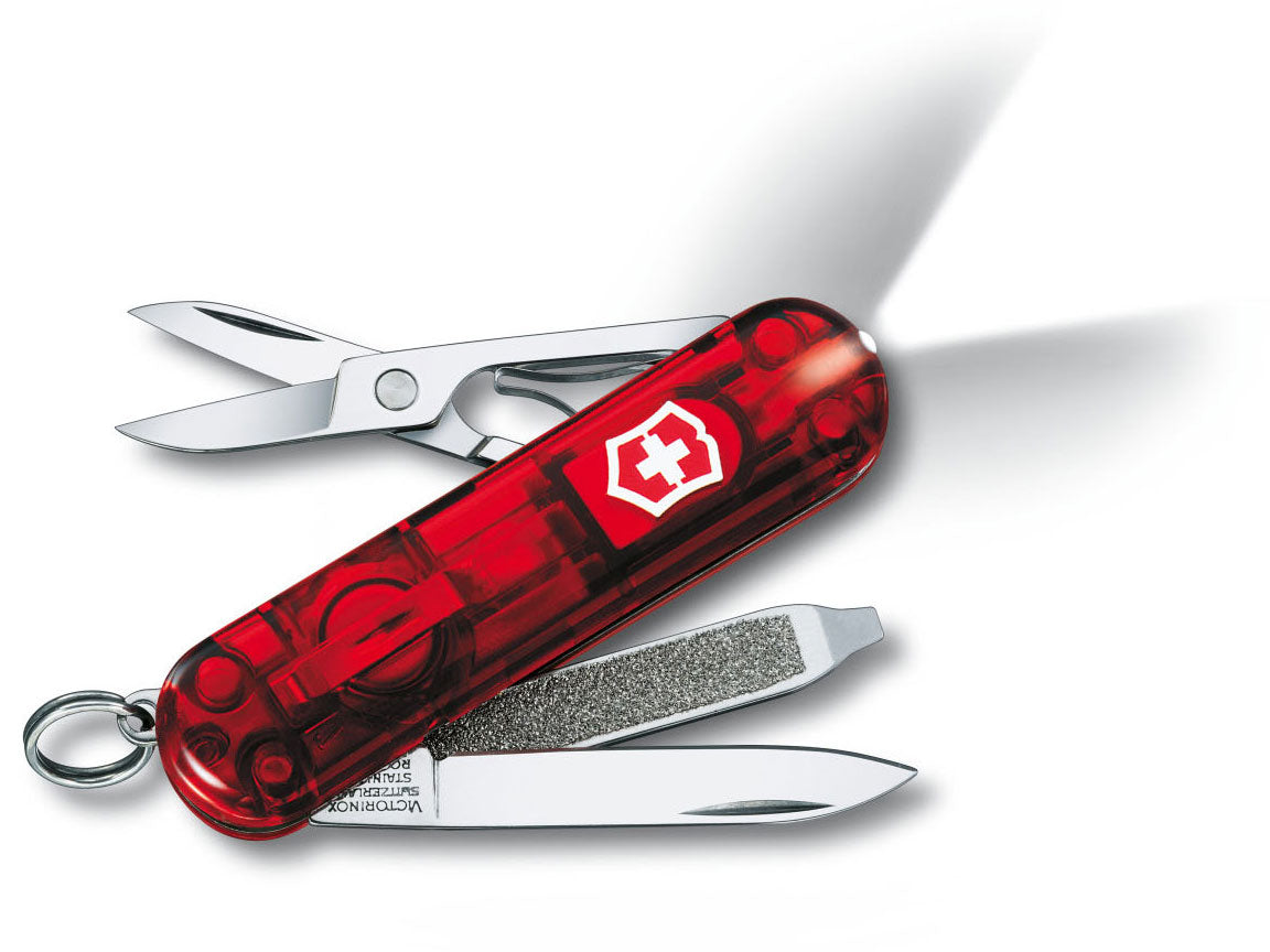 Victorinox Signature Lite Red Transparent Taschenmesser 7 Funktionen