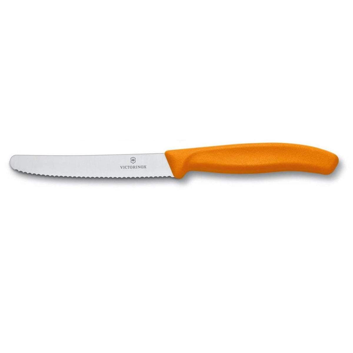 Victorinox Classic Steakmesser Edelstahl Orange 11 cm