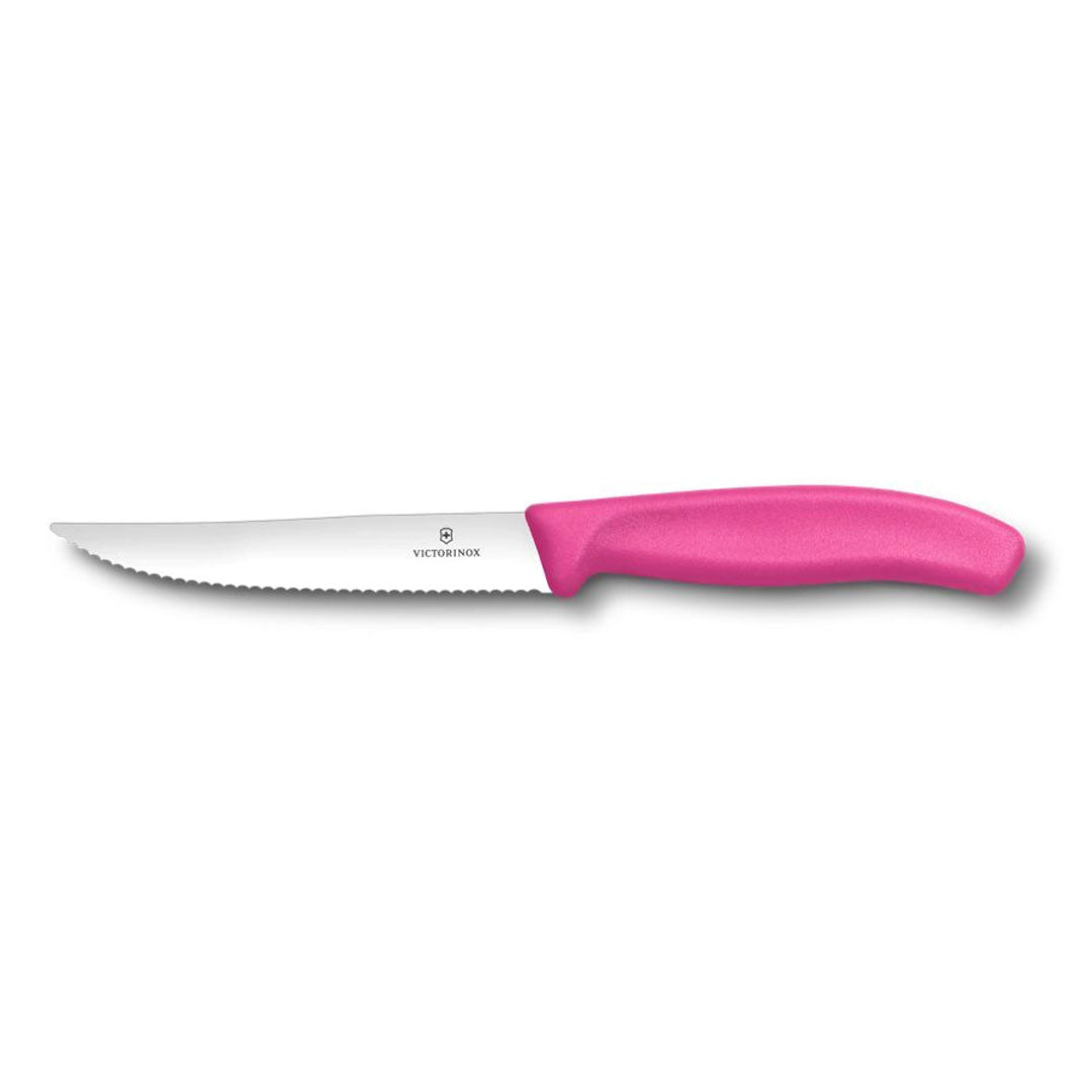 Victorinox Steakmes, Swiss Classic Gourmet RVS kartel 12 cm