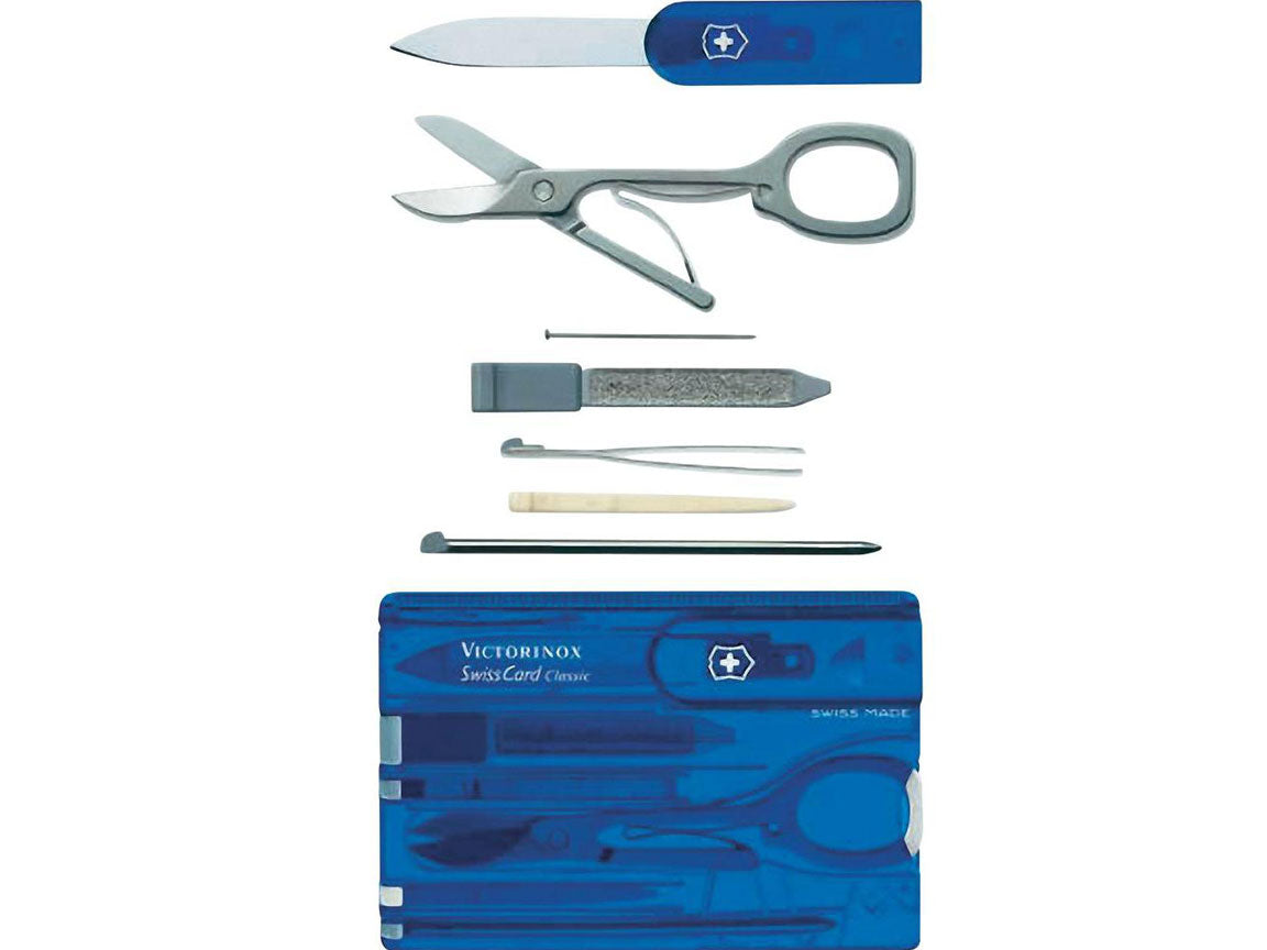 Victorinox Swisscard Classic Blau 10 Funktionen