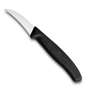 zwart victorinox gebogen tourneermes van kunststof 6 cm