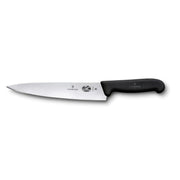 victorinox fibrox koksmes rvs zwart kunststof 22 cm