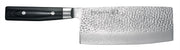 Yaxell Zen Chinees Koksmes 18 cm 37 laags roestvrij damast staal met canvas-micarta heft
