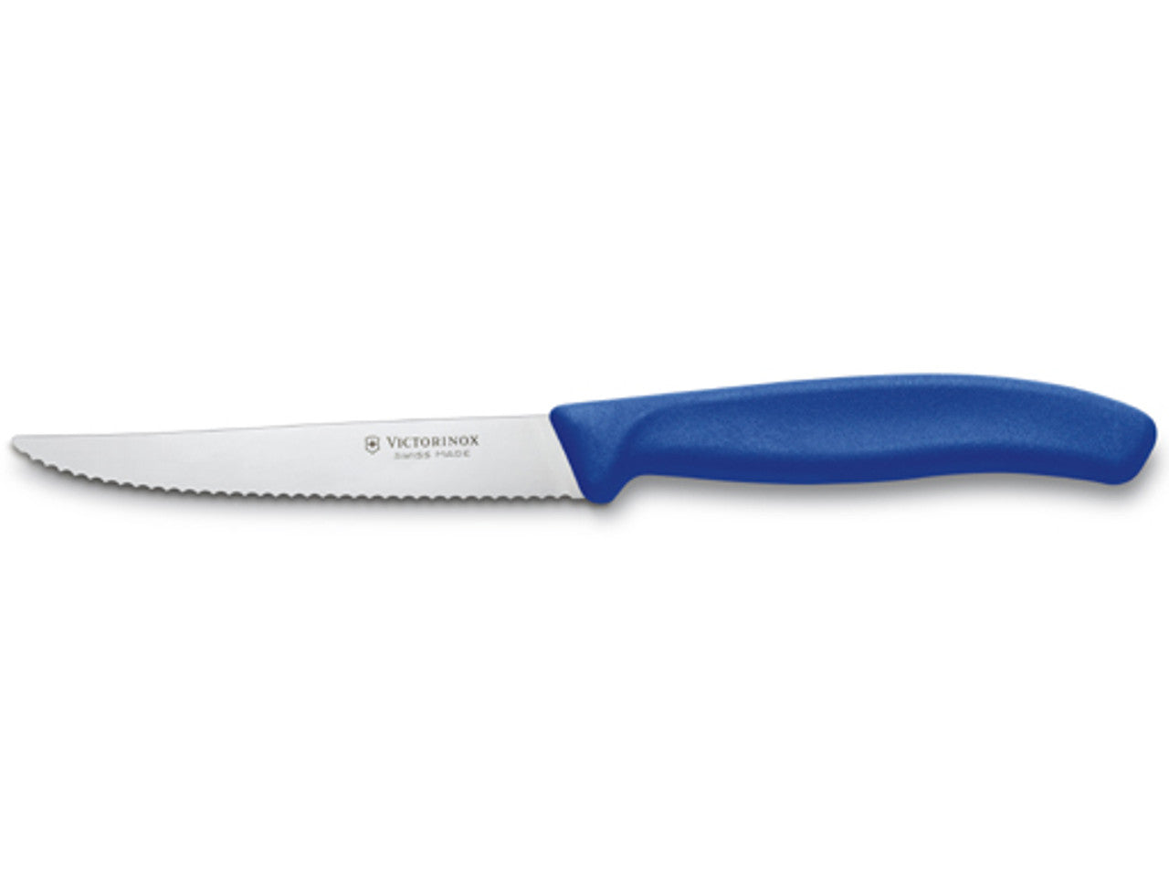 Victorinox Steakmes/Pizzames Swiss Classic 12cm Kartel Blauw