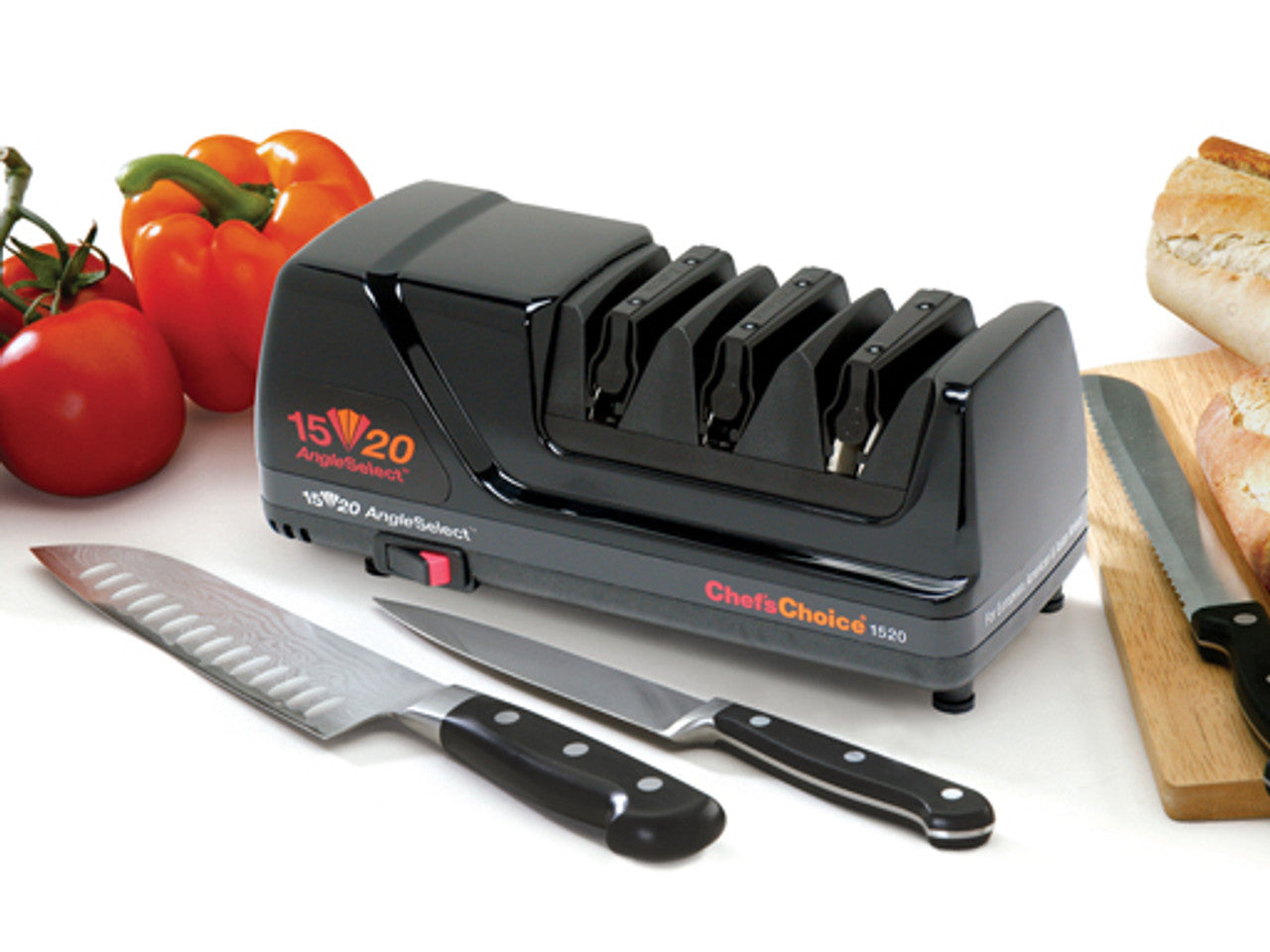 Chef'sChoice CC1520 Zwart Elektrische Messenslijper 3 fasen 15/20˚