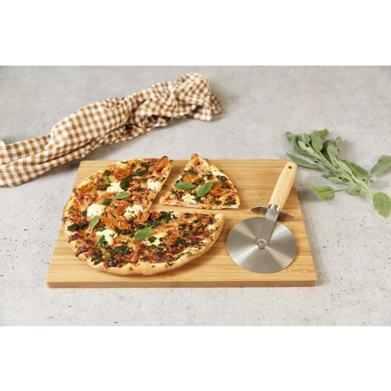 Culinare Naturals Pizzasnijder Bamboe