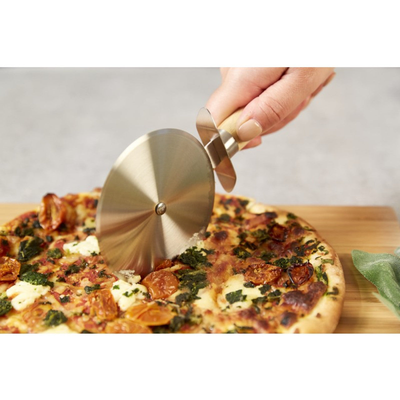 Culinare Naturals Pizzasnijder Bamboe