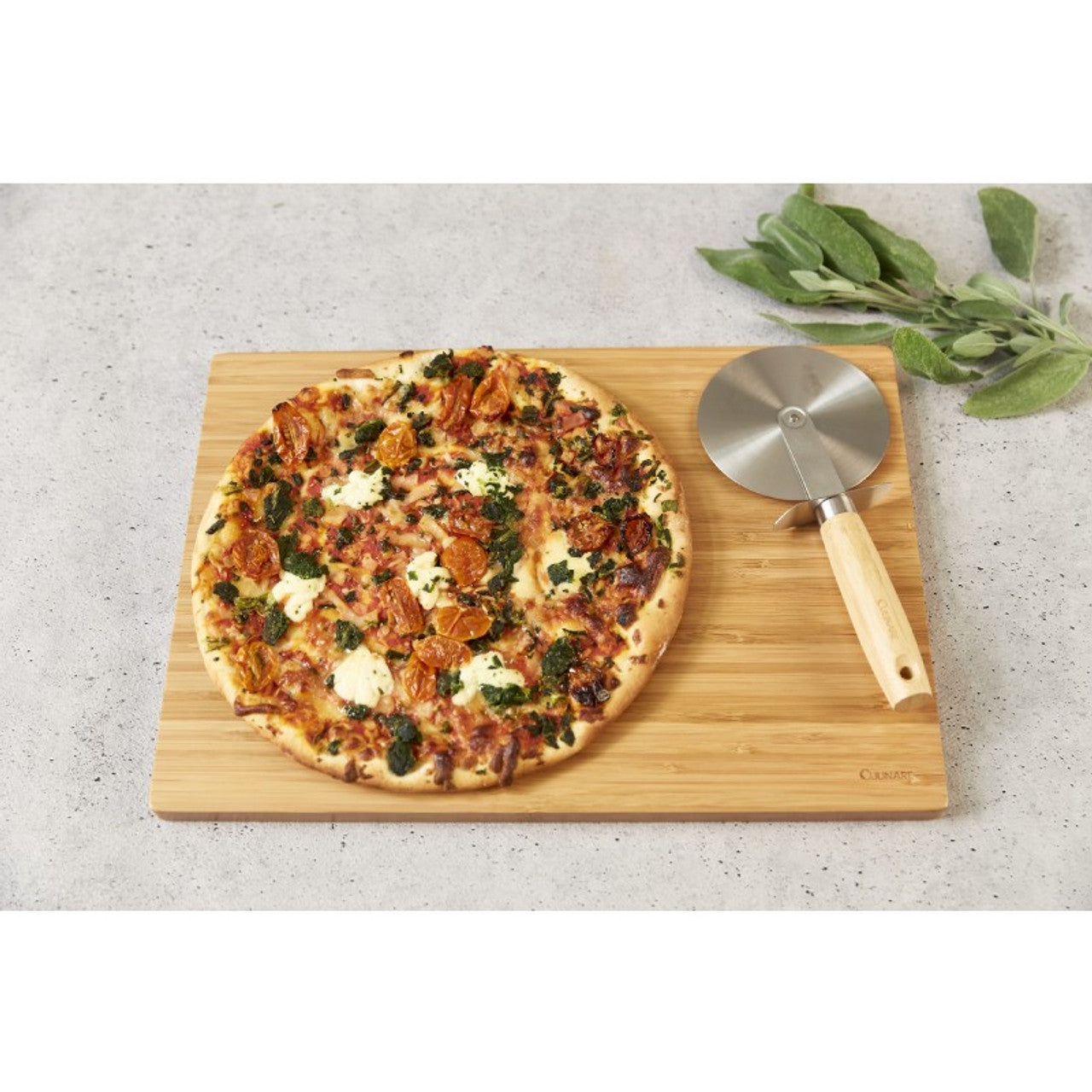 Culinare Naturals Pizzasnijder Bamboe