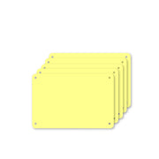Profboard Schneidebrett Gelb 40x60x0,1cm 5 Stück