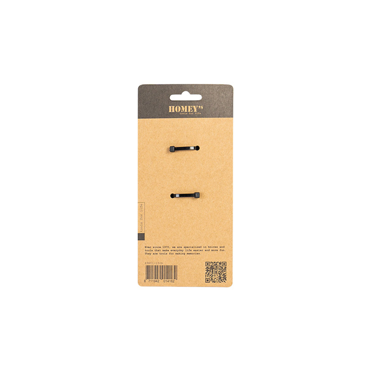 Homey's Zakmes etui zwart 13x5.6x2 cm