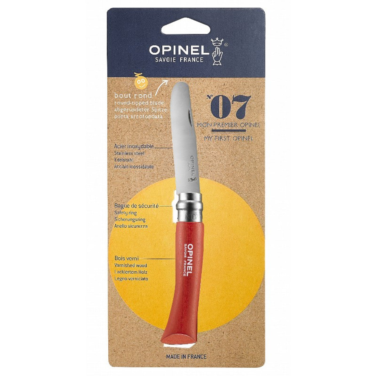 Opinzel Zakmes N°07 Rood Mon Premier Colorama Virobloc