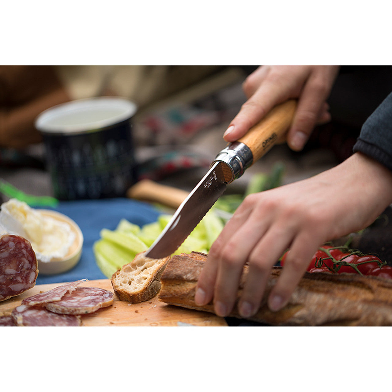 Opinel Zakmes N°12 gekarteld