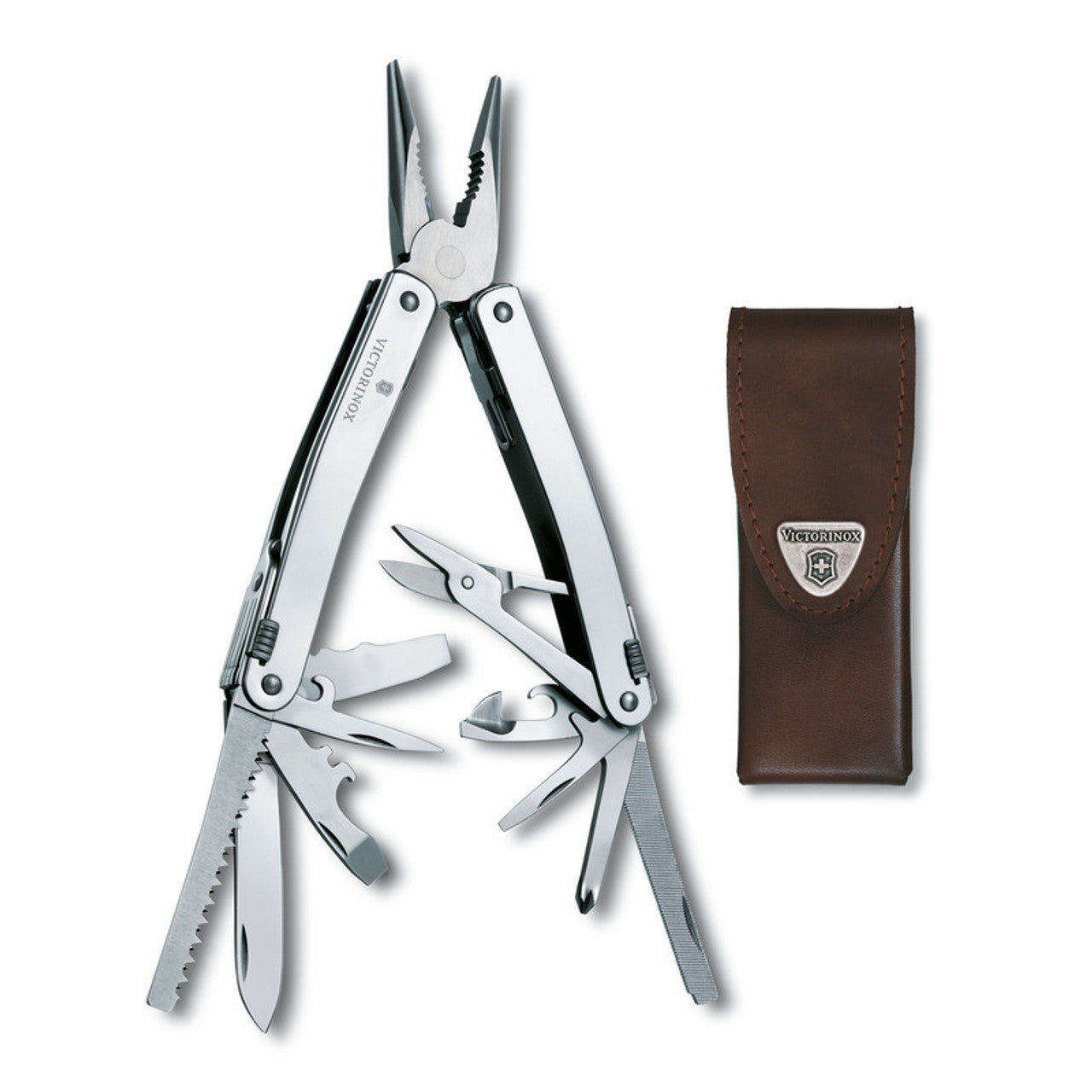 Victorinox SwissTool SpiritX 24 Functies + Leren Etui