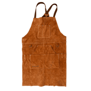 barbecook zacht lederen schort