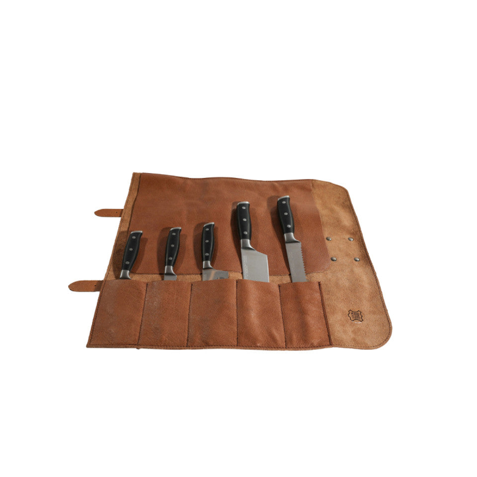 Diamant Sabatier Bon Cuir Messermappe Cognac