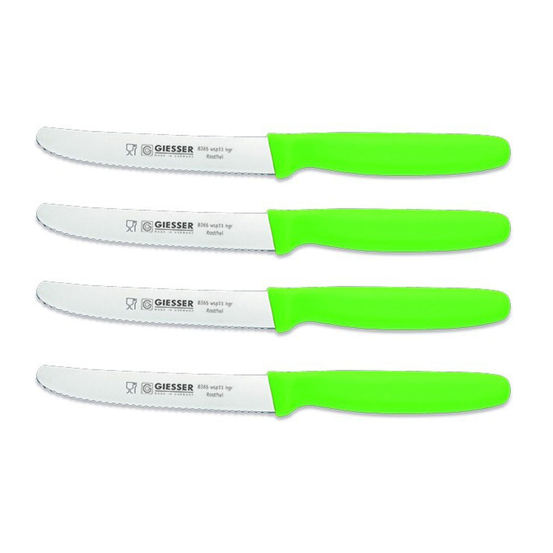 giesser steakmes fel groen set van 4