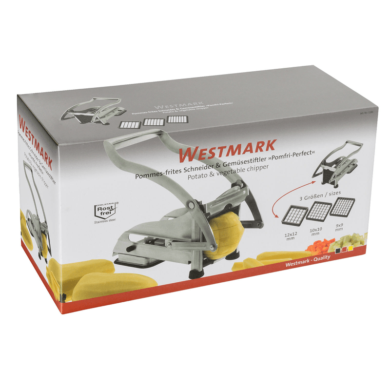 Westmark Pomfri Perfect Frietsnijder met 3 roosters RVS
