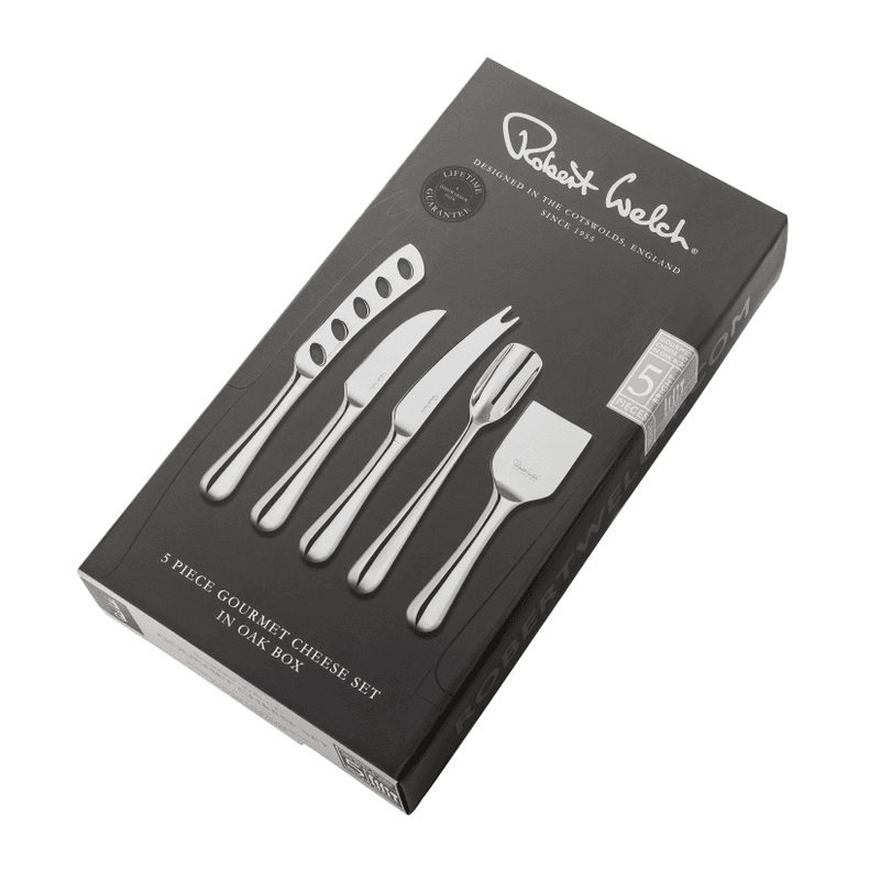 Robert Welch Radford Kaasmessenset 5 delig rvs