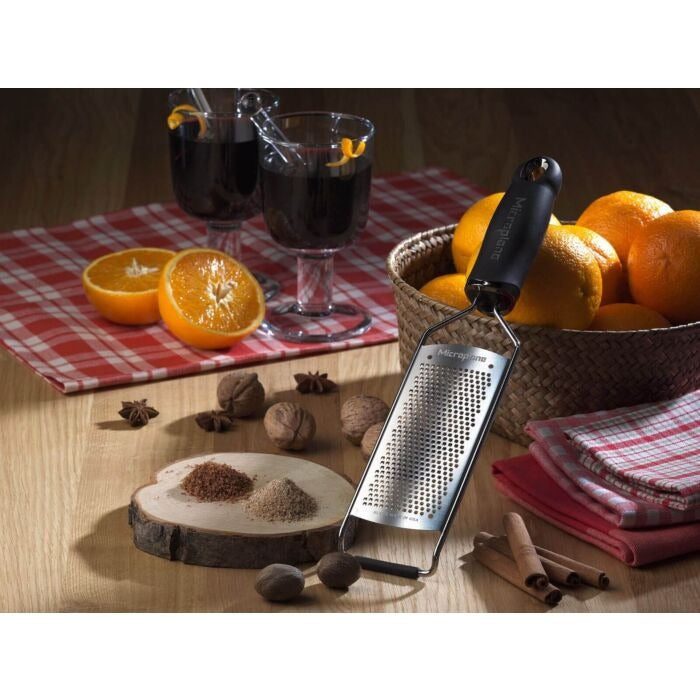 Microplane Gourmet Rasp fijn zwart 45004